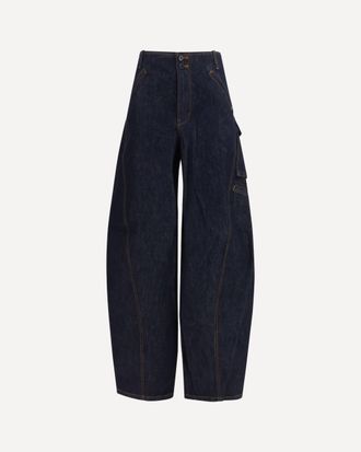 Self Portrait Cargo Jeans Female 25
