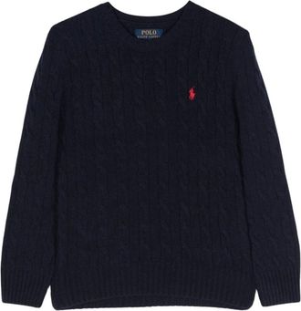 Polo Ralph Lauren Truien & Vesten, Heren, Blauw, XL, Round-neck Truien
