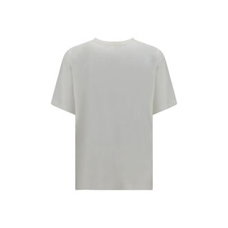 Maison Margiela Mens White Cotton T-Shirt