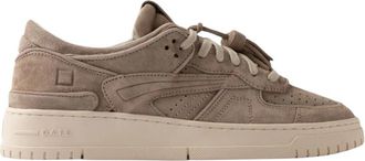 D.A.T.E. Torneo Suede - Heren - Sneakers - Beige - 41 EU - Katoen - Schoenen