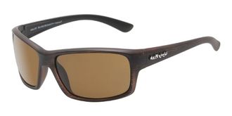 Ugly Fish TSUNAMI PC3443 Polarized BR.BR+AR Mens Sunglasses Brown Size 66