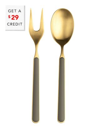 Mepra 2Pc Fantasia Ice Serving Set With $29 Credit