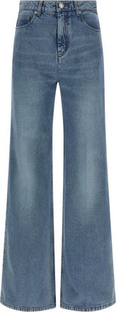 Ami Dames, Jeans, Blauw, Maat: W28 Katoen