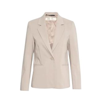 Inwear Blazer Casual de Corte Regular - Jackets - Mujer - Beige - 2XL