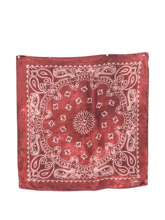 Golden Goose Scarf Paisley Print Golden Foulard Paisley