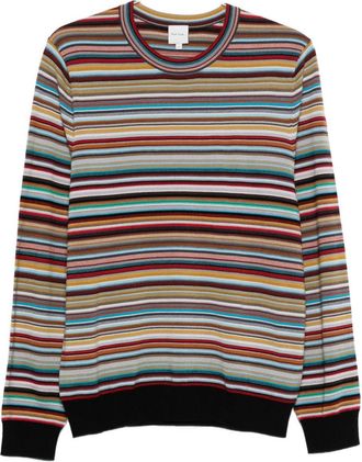 Paul Smith Signature-Streifen-Wollpullover
