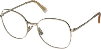 Miu Miu Brillen - Dames - Brillen - Geel - 56 MM - Accessoires