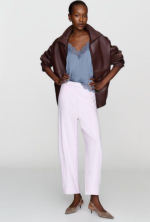 Maeve Crop Curved Trousers Pants