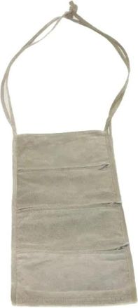 Chanel Pre-owned Suede Pouch - Dames - Vintage Handtas - Grijs - ONE Size - Su&egrave;de - Vintage