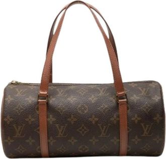 Louis Vuitton Pre-owned Papillon 30 - Dames - Vintage Handtas - Bruin - ONE Size - Vintage