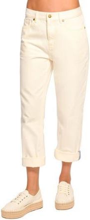 Ramy Brook Yuki Selvedge Cotton Jeans in White at Nordstrom Rack, Size 25