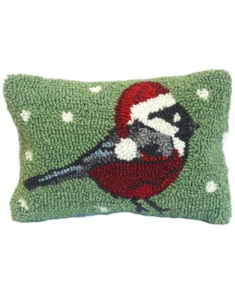 The Rug Market Chickadee Santa 8X12in Rug