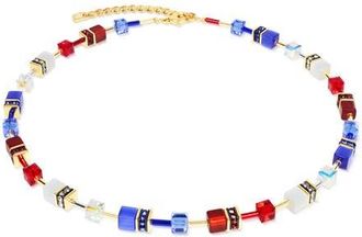 Coeur de Lion GeoCUBE Necklace Limited Edition Gold at Nordstrom
