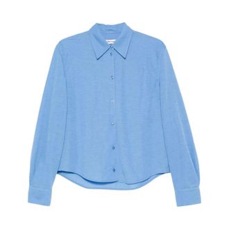 Low Classic Classic Shirt - female - LOW CLASSIC - Shirts - Blue - M - Blouses & Shirts
