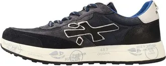 Premiata Mens Sneakers Blue-White Footwear Sports