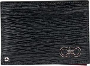 Ferragamo Pre-owned Leather Wallet - Heren - Vintage Accessoires - Zwart - ONE Size - Leer - Vintage