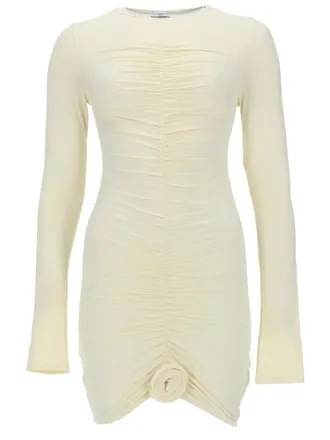 La Reveche Lillibet Long Sleeves Vertical Mini Dress