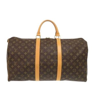 Louis Vuitton Pre-owned Weekend Bags, female, Brown, Size: ONE SIZE Pre-owned Keepall 50