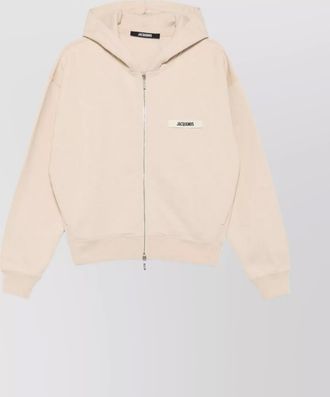 Jacquemus cotton zip hoodie