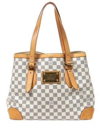 Louis Vuitton Ivory Damier Azur Hampstead (Authentic Pre-Loved)