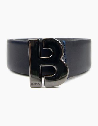 HUGO BOSS Mens Hugo Boss Icon B Golf Belt Navy 410 - Size: 115