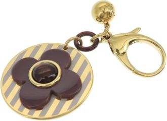 Louis Vuitton Pre-owned Metal key-holders - Dames - Vintage Accessoires - Geel - ONE Size - Vintage