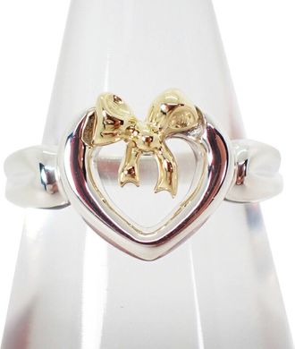 Tiffany & Co. yellow gold (18K) Sterling 925 Band Ring (Pre-Owned)