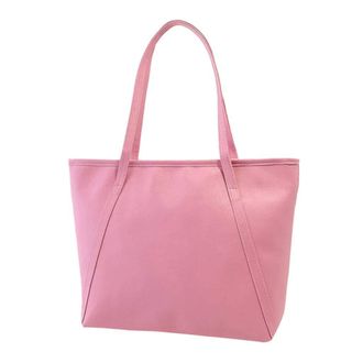 Generic Capacity Solid Messenger High Women Bags Handbag Satchel Shoulder Leather Satchel Handbags for Women (Pink, One Size)