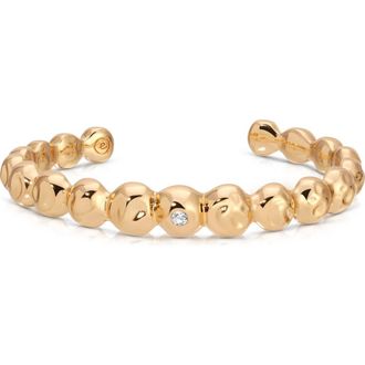 Ettika Molten Sphere Cuff Bracelet in Gold at Nordstrom