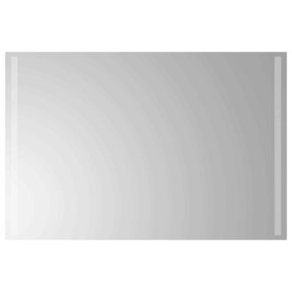 vidaXL Espejo De Ba&ntilde;o Led Transparente 90 X 60 Cm Vidrio Templado Vidaxl