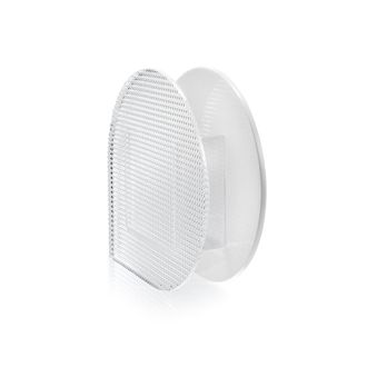 Iplex Message transparent/white vase