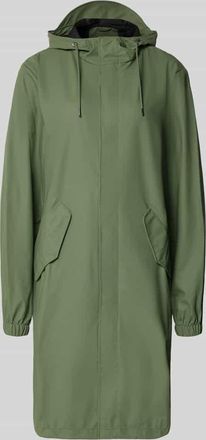 Rains Regular Fit Parker mit Kapuze Modell Fishtail in Schilf, Gr&ouml;&szlig;e XL