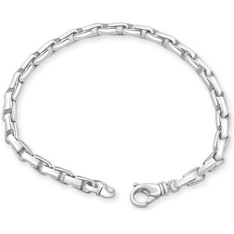 Pompeii3 Mens 14k Gold (26gram) or Platinum (42gram) 5mm Link Bracelet 9