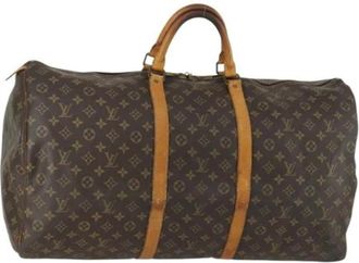 Louis Vuitton Pre-owned Weekend Bags, female, Brown, Size: ONE SIZE Pre-owned Weekend Bag