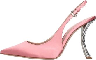 Gedebe Gedebe, Schoenen, Dames, Roze, 41 EU, Leer, Paris Slingback Pumps