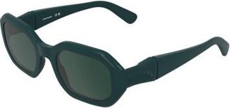 Longchamp Green Geometric Ladies Sunglasses LO794S 303 52
