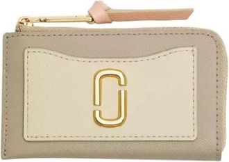 Marc Jacobs Utility Snapshot Top Zip Leather Wallet