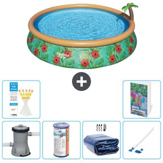 Bestway Piscina Bestway Fast Set Redonda - 457x84 Cm - 7-piezas S201