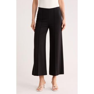 Nordstrom Rack Wide Leg Ponte Pants in Black at Nordstrom Rack, Size X-Large