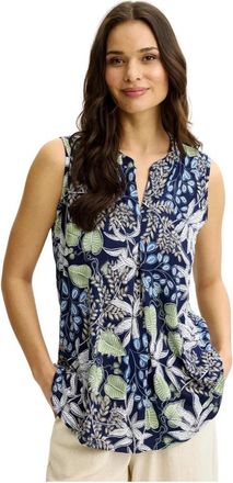 In Front Sleeveless Tops - Dames - Tops zonder mouwen - Veelkleurig - XL - Tops