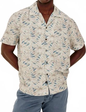 Rails Rhodes Boxy Shirt In Callalily Cream