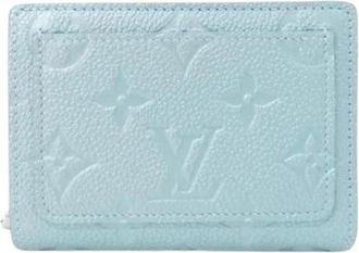 Louis Vuitton Pre-owned Wallets, female, Blue, Size: ONE SIZE Pre-owned Bi-fold Wallet