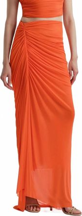 A.L.C. Cleo Skirt In Orange