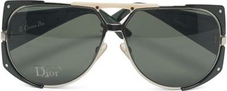 Dior Occhiali da sole geometrici - Verde