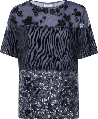 Pierre-Louis Mascia Tops, Dames, Grijs, M, T-Shirts