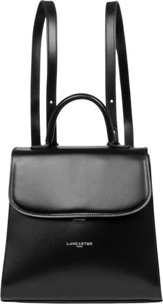 Lancaster Suave Even Rugzak - Dames - Rugzakken - Zwart - ONE Size - Leer - Tassen
