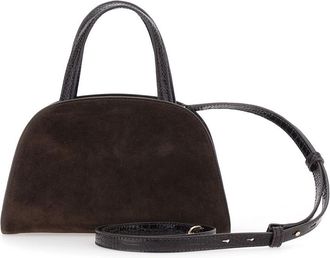 Tory Burch Womens Tote Bag Romy Brown Leather Calf