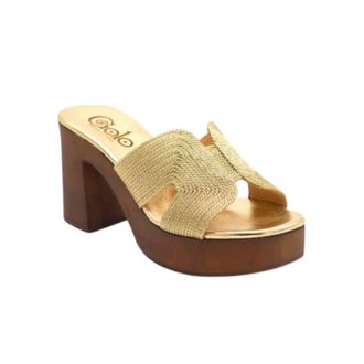 Golo Womens Lucky Heel In Gold