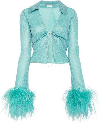 Os&eacute;ree Lumiere Plumage Slim Shirt
