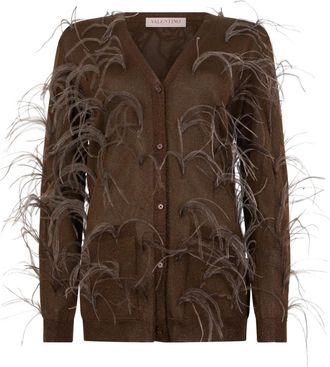 Valentino Garavani Mujer, Jerseys, Marrón, Talla: M